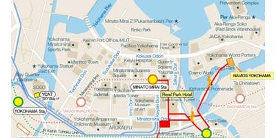 Minato mirai 21 नक्शा